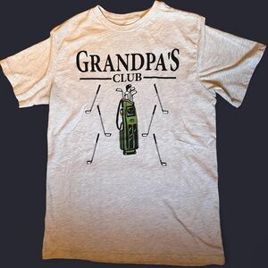 Mad Engine Grandpa’s Club ⛳️ Golf Themed Novelty Tee Shirt
